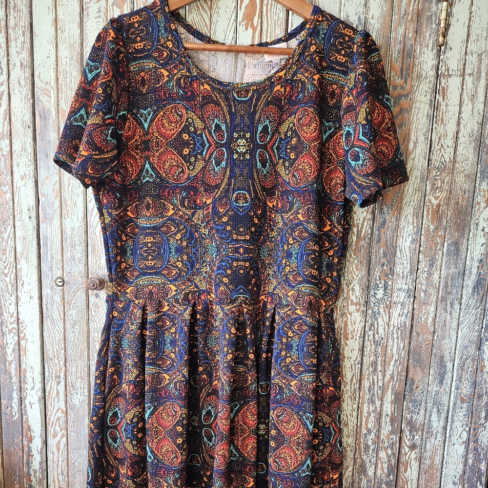 LuLaRoe dress with pockets  2X